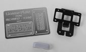 �ں߸�¨Ǽ��Rear License Plate System for RC4WD G2 Cruiser RC4WD G2���롼�����ѥꥢ�ʥ�С��ץ졼�ȥ����ƥ� ���֡�VVV-C0464