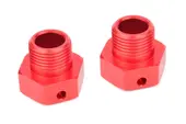 �ڼ���о��ʡ�Team Corally - Wheel Hex Adapter - Aluminum - Red - 2 Pcs ���֡�C-00180-329