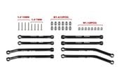 �ڼ���о��ʡ�GPM����AXIAL��������롡1/30 Axial SCX30��Ford Bronco��Jeep Wrangler�ѡ�7075-T6 ALLOY FRONT & REAR LINK SET ������:SCX30/160-BK