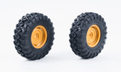�ڼ���о��ʡ�FCX10 Range Rover/Defender Wheel Assembly 1 Pair (25 Degrees)��2�ܥ��åȡʥۥ������դ��ˡ����֡�C3929��