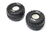 �ڼ���о��ʡۥۥ饤���󡦥ۥӡ� BKT 2.6" Monster Truck Tire with Insert, Med (2): LMT 2.0  ���֡� LOS-1817