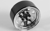�ڼ���о��ʡ�RC4WD 6 Lug Wagon 1.9" Steel Stamped Beadlock Wheels (Chrome)  ���֡�Z-W0002