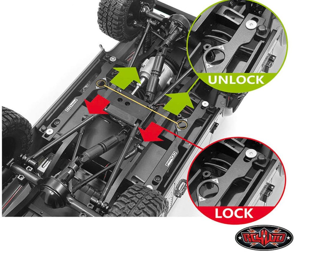 ホビーラジコン ランドローバー ディフェンダー D90 用 RC4WD クイック