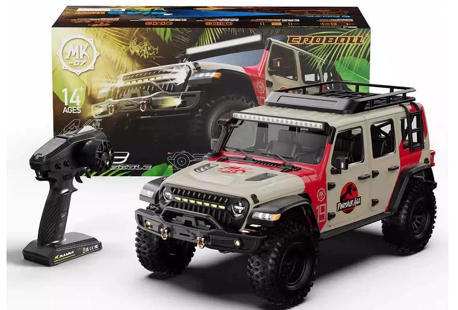 【美品】Rlaarlo 4WD ブラシレス 3100KV RTR V2バージョン【取寄対象品】 1/7 Scale 4WD Brushless RC Crawler MK