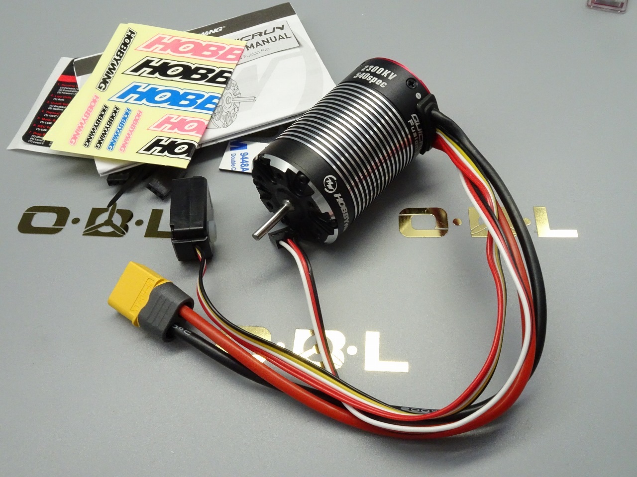 �ں߸�¨Ǽ�ۡ�HOBBYWING QuicRUN Fusion��PRO 540��2300KV��60A ��30120402�ۥ������顼�饸������