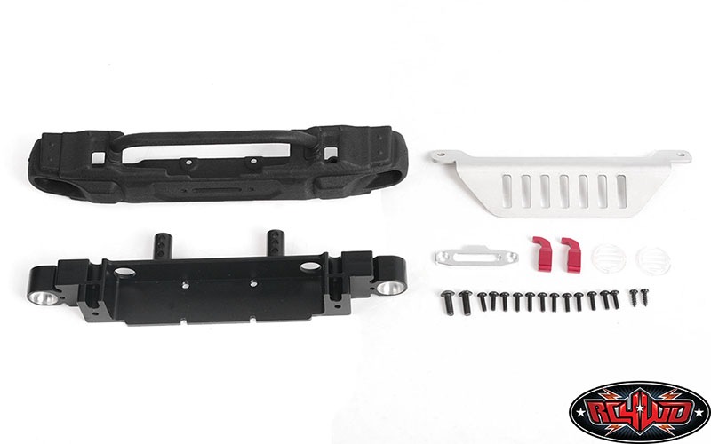 �ڼ���о��ʡۡ�CCHAND�ۥե���ȥХ�ѡ���LED�饤�ȡ���������������դ��ޤ����OEM Narrow Front Winch Bumper w/ Steering Guard for Axial 1/10 SCX10 III Jeep (Gladiator/Wrangle������VVV-C1104