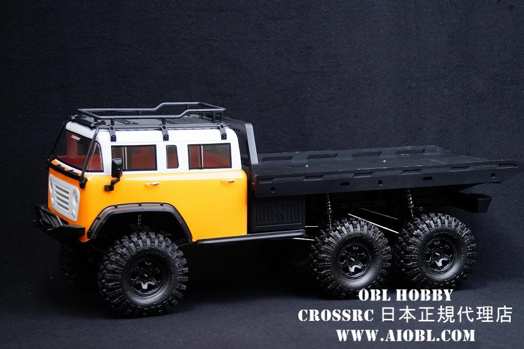 CROSS RC JT-6 EMO 6X6 RTR 1/10 SCALE ROCK CRAWLER YELLOW / RTR