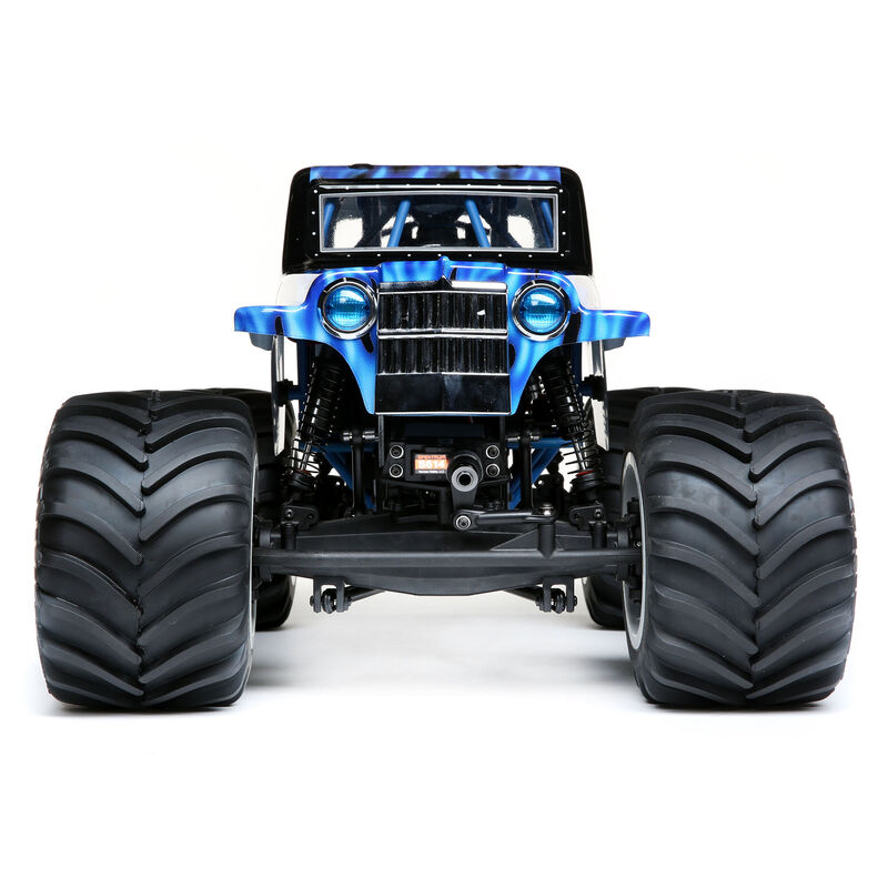 ڡ󡡡ں߸¨Ǽۥۥ饤ۥӡHorizon Hobby LMT 4WD Solid Axle Monster Truck RTR, Grave DiggerLosi - LOS04021T2ڥ֥롼ۡ