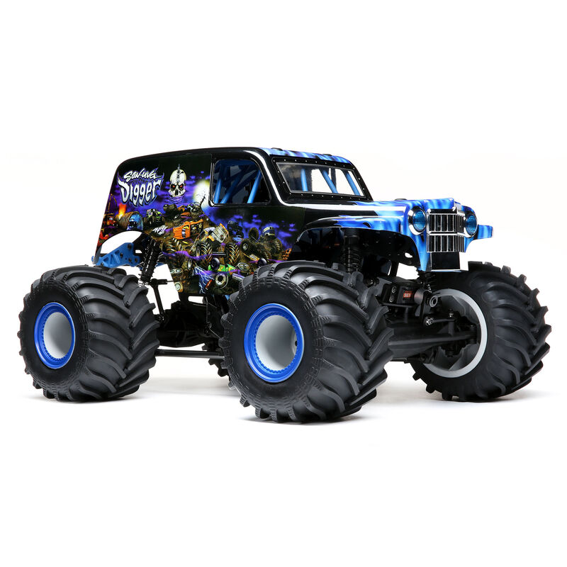 ڡ󡡡ں߸¨Ǽۥۥ饤ۥӡHorizon Hobby LMT 4WD Solid Axle Monster Truck RTR, Grave DiggerLosi - LOS04021T2ڥ֥롼ۡ