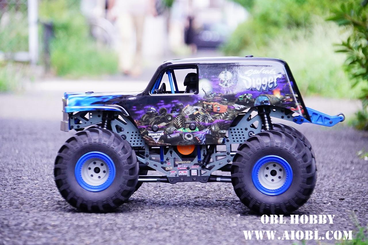 ڡ󡡡ں߸¨Ǽۥۥ饤ۥӡHorizon Hobby LMT 4WD Solid Axle Monster Truck RTR, Grave DiggerLosi - LOS04021T2ڥ֥롼ۡ