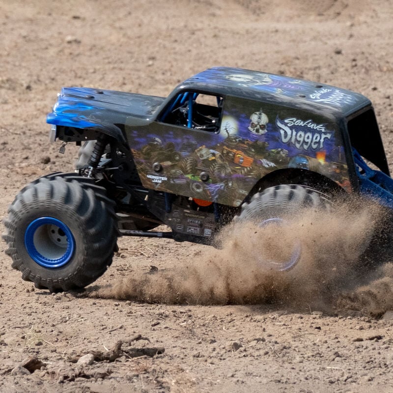 ڡ󡡡ں߸¨Ǽۥۥ饤ۥӡHorizon Hobby LMT 4WD Solid Axle Monster Truck RTR, Grave DiggerLosi - LOS04021T2ڥ֥롼ۡ