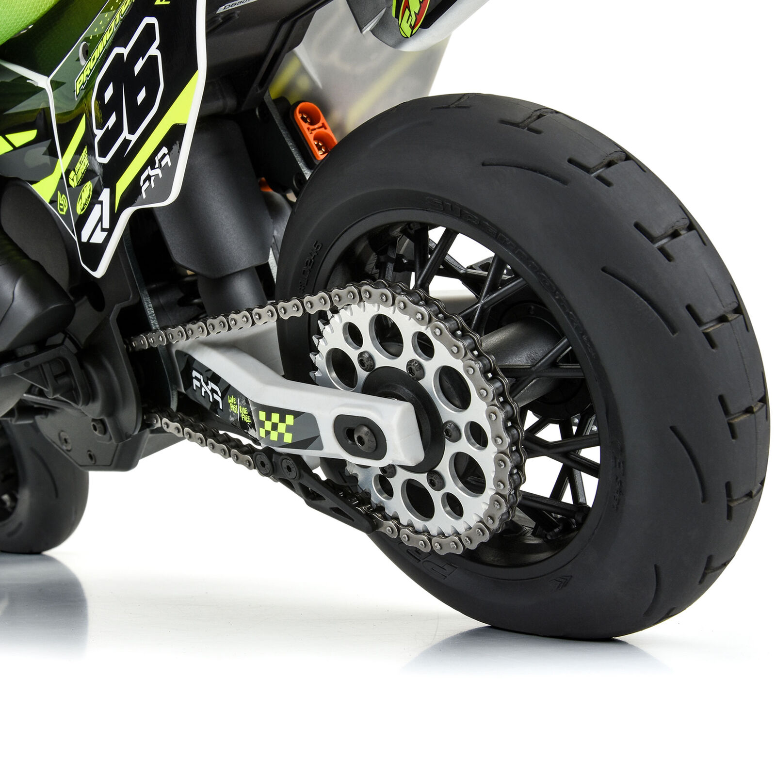 �߸�¨Ǽ  LOSI�������ʡ� LOSI-1/4 PROMOTO-MX/SM�ѥꥢ������ڥ�����1�ܡ�1/4 Supermoto 2.0 S3 Motorcycle Rear Tire: Promoto-MX/SM������ PRO10245203