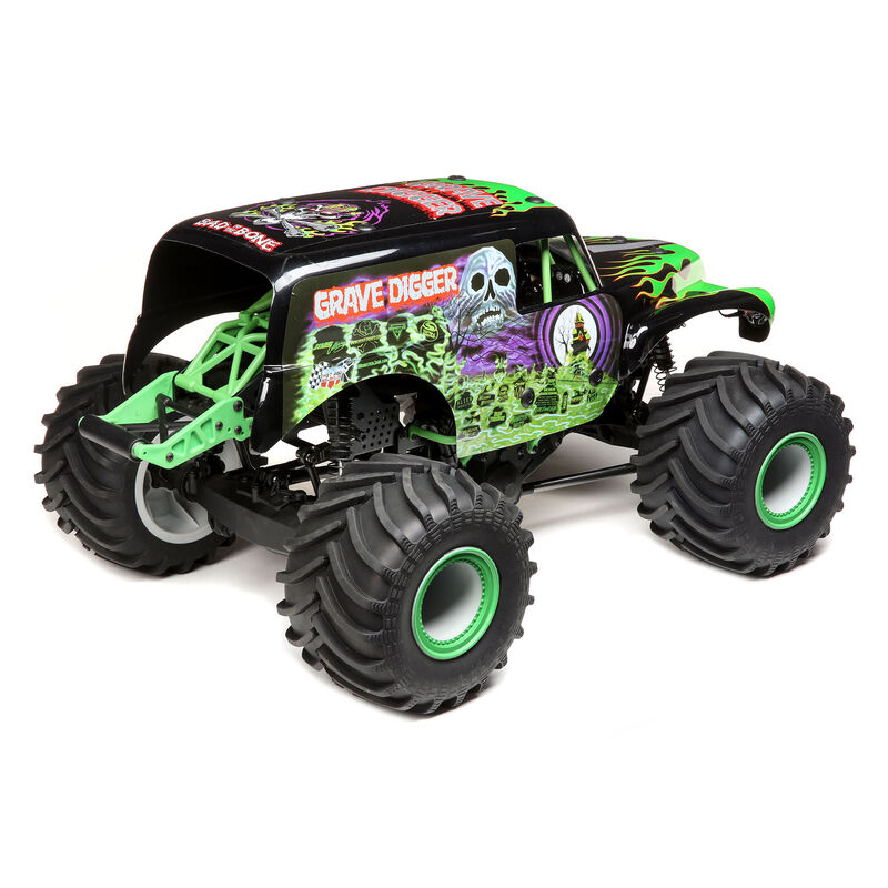 ڡ󡡡ں߸¨Ǽۡۥ饤ۥӡ LMT 4WD Solid Axle Monster Truck RTR, Grave DiggerLosi - LOS04021T1ڥ꡼ۡ