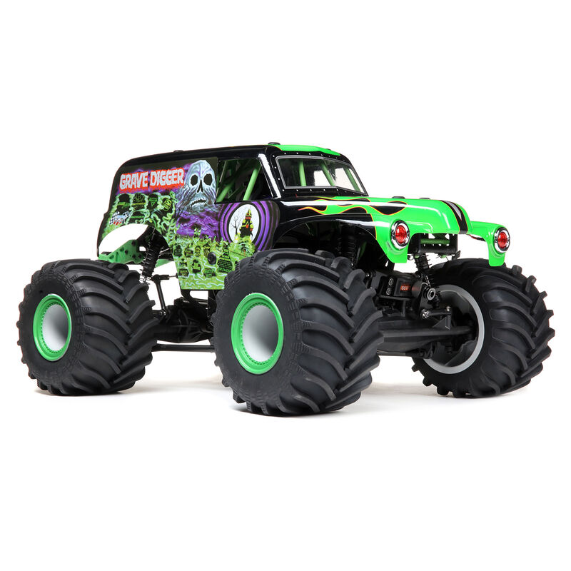 ڡ󡡡ں߸¨Ǽۡۥ饤ۥӡ LMT 4WD Solid Axle Monster Truck RTR, Grave DiggerLosi - LOS04021T1ڥ꡼ۡ