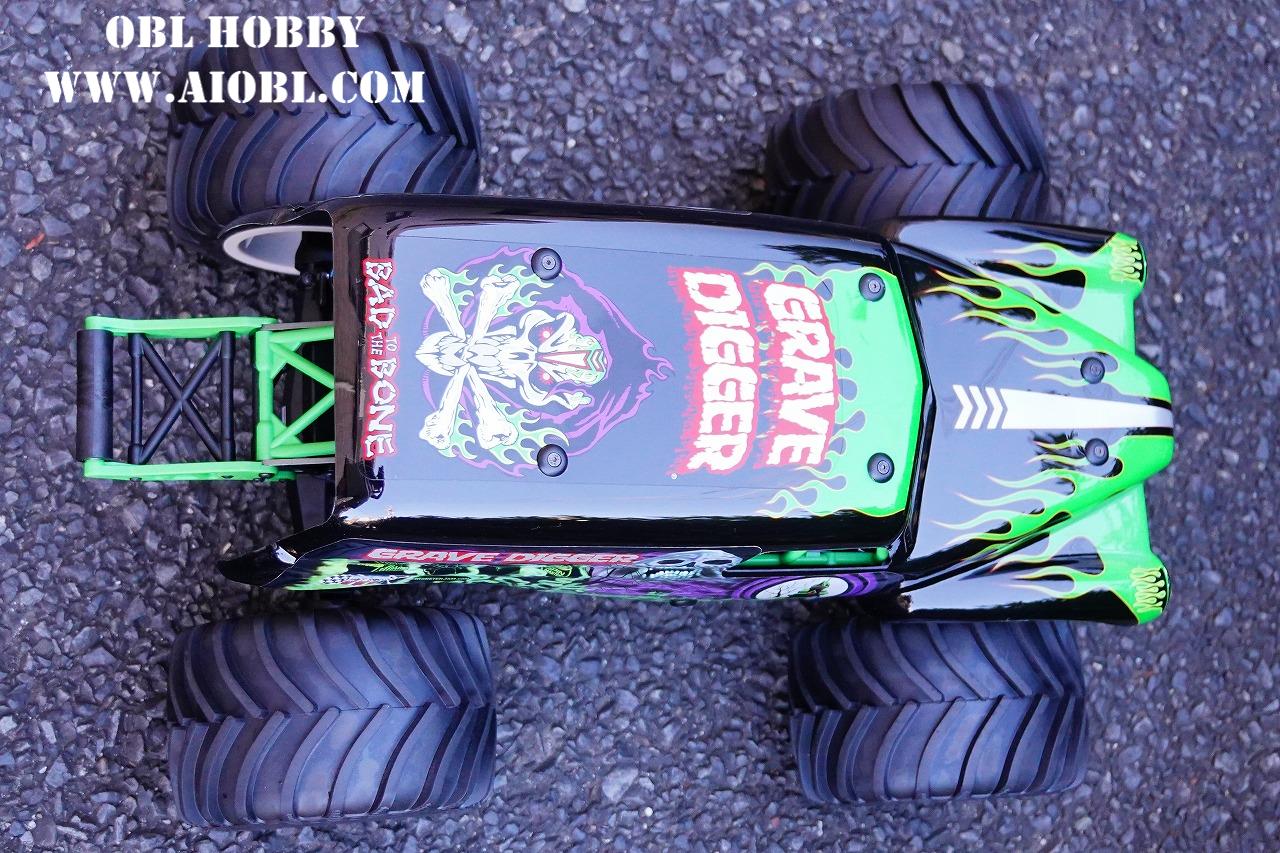 ڡ󡡡ں߸¨Ǽۡۥ饤ۥӡ LMT 4WD Solid Axle Monster Truck RTR, Grave DiggerLosi - LOS04021T1ڥ꡼ۡ