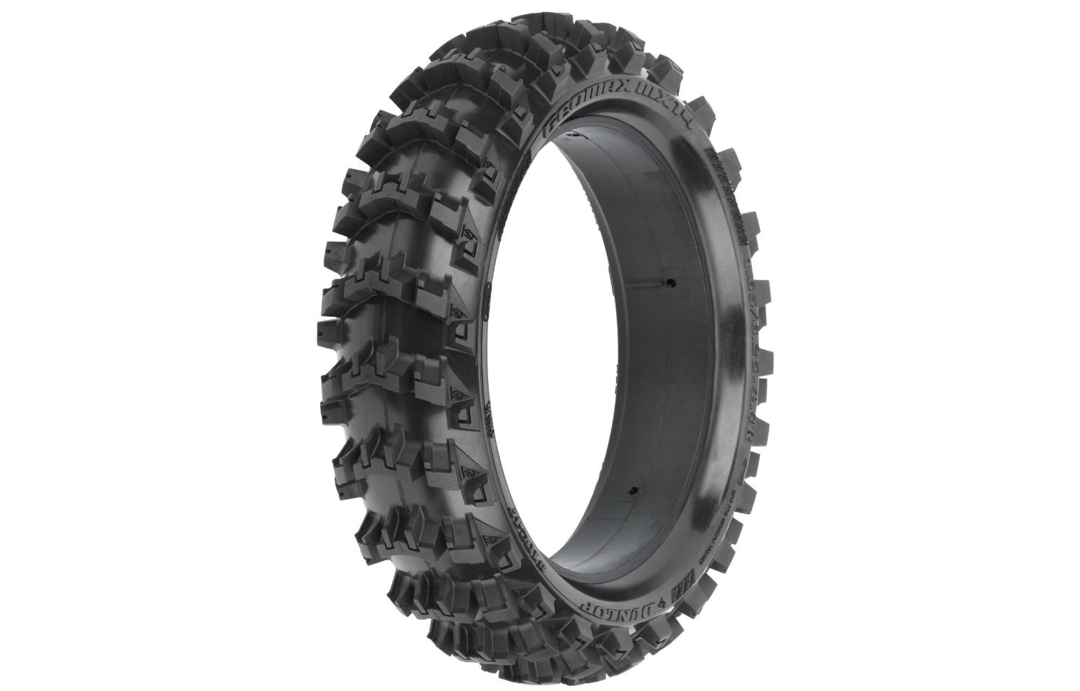 �߸�¨Ǽ  LOSI�������ʡ� LOSI-1/4 PROMOTO-MX�ѡ�1/4 Dunlop Geomax MX14 V2 CR4 Rear Tire MTD Sleeve: Pro-Spec Wheel ������ PRO1024711