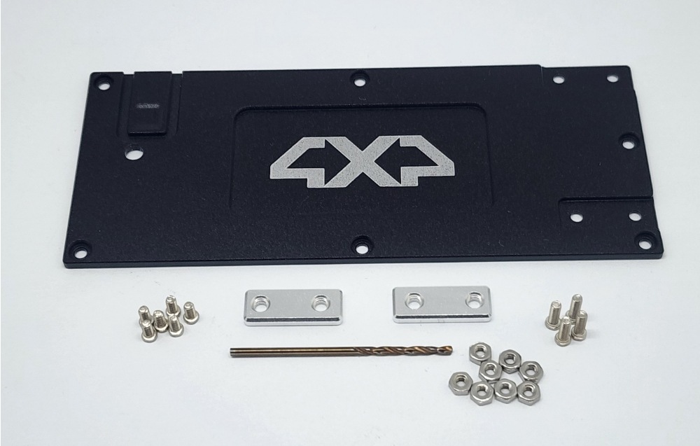 �ں߸˳�ǧ�ۡ�H-TECH������������롡SCX10����CJ-7�ѡ��ں߸�¨Ǽ�ۡ�����������᥿��ơ��륲���ȥץ졼�ȡ�Metal Tailgate Plate For Axial SCX10 III CJ-7 (HT-AX0002)