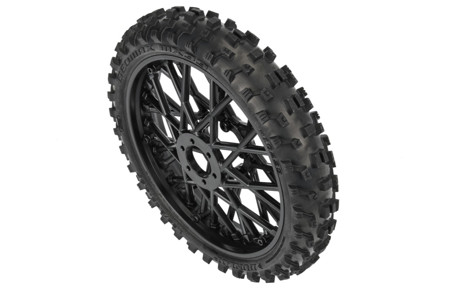 �߸�¨Ǽ  LOSI�������ʡ� LOSI-1/4 PROMOTO-MX�ѡڥե���ȥ�����/�ۥ������դ��ۡ�1/4 Dunlop Geomax MX33 CR4 Front Tire MTD Black: Promoto-MX������  PRO1022910