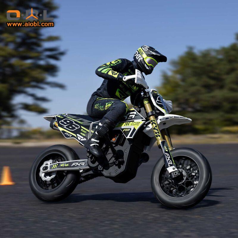 �ڼ���о��ʡ�Horizon Hobby �ץ����SM FXR��1/4 Promoto-SM FXR Supermoto Motorcycle RTR Basic, White��LOS-2272�����