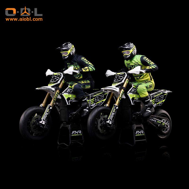 �ڼ���о��ʡ�Horizon Hobby �ץ����SM FXR��1/4 Promoto-SM FXR Supermoto Motorcycle RTR Basic, White��LOS-2272�����