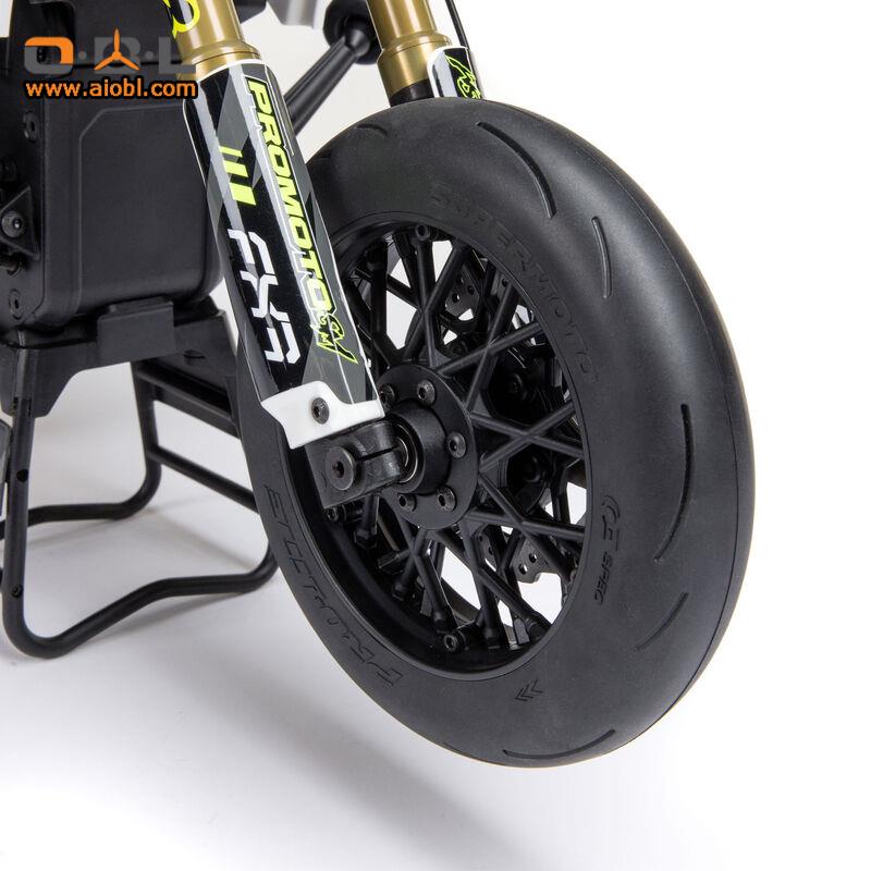 �ڼ���о��ʡ�Horizon Hobby �ץ����SM FXR��1/4 Promoto-SM FXR Supermoto Motorcycle RTR Basic, White��LOS-2272�����