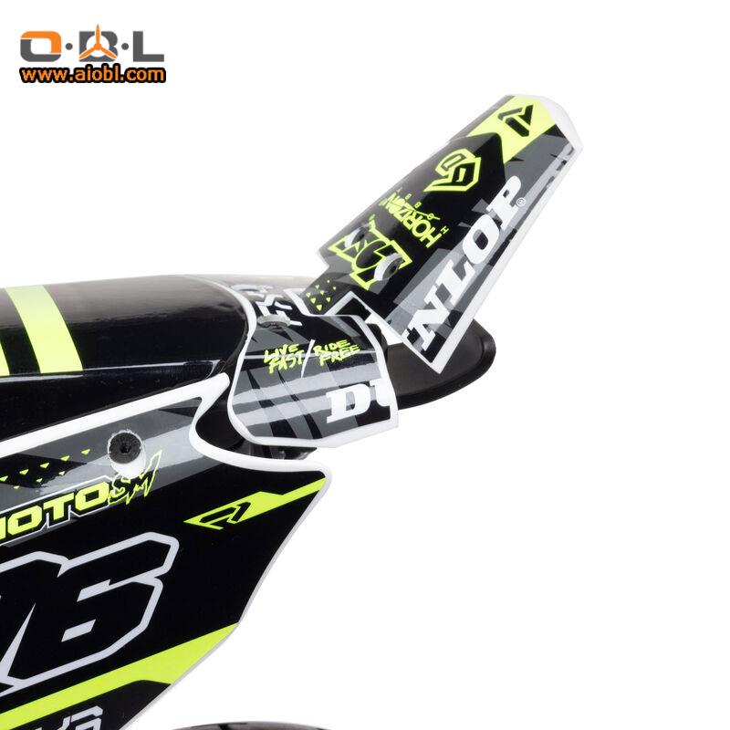 �ڼ���о��ʡ�Horizon Hobby �ץ����SM FXR��1/4 Promoto-SM FXR Supermoto Motorcycle RTR Basic, White��LOS-2272�����