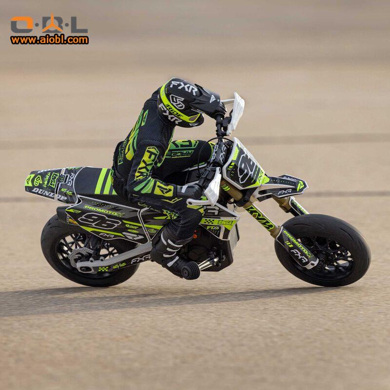 �ڼ���о��ʡ�Horizon Hobby �ץ����SM FXR��1/4 Promoto-SM FXR Supermoto Motorcycle RTR Basic, White��LOS-2272�����