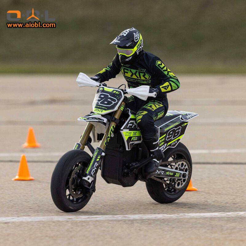 �ڼ���о��ʡ�Horizon Hobby �ץ����SM FXR��1/4 Promoto-SM FXR Supermoto Motorcycle RTR Basic, White��LOS-2272�����