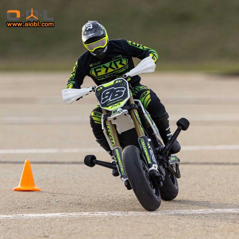 �ڼ���о��ʡ�Horizon Hobby �ץ����SM FXR��1/4 Promoto-SM FXR Supermoto Motorcycle RTR Basic, White��LOS-2272�����