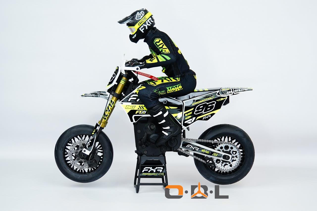 �ڼ���о��ʡ�Horizon Hobby �ץ����SM FXR��1/4 Promoto-SM FXR Supermoto Motorcycle RTR Basic, White��LOS-2272�����