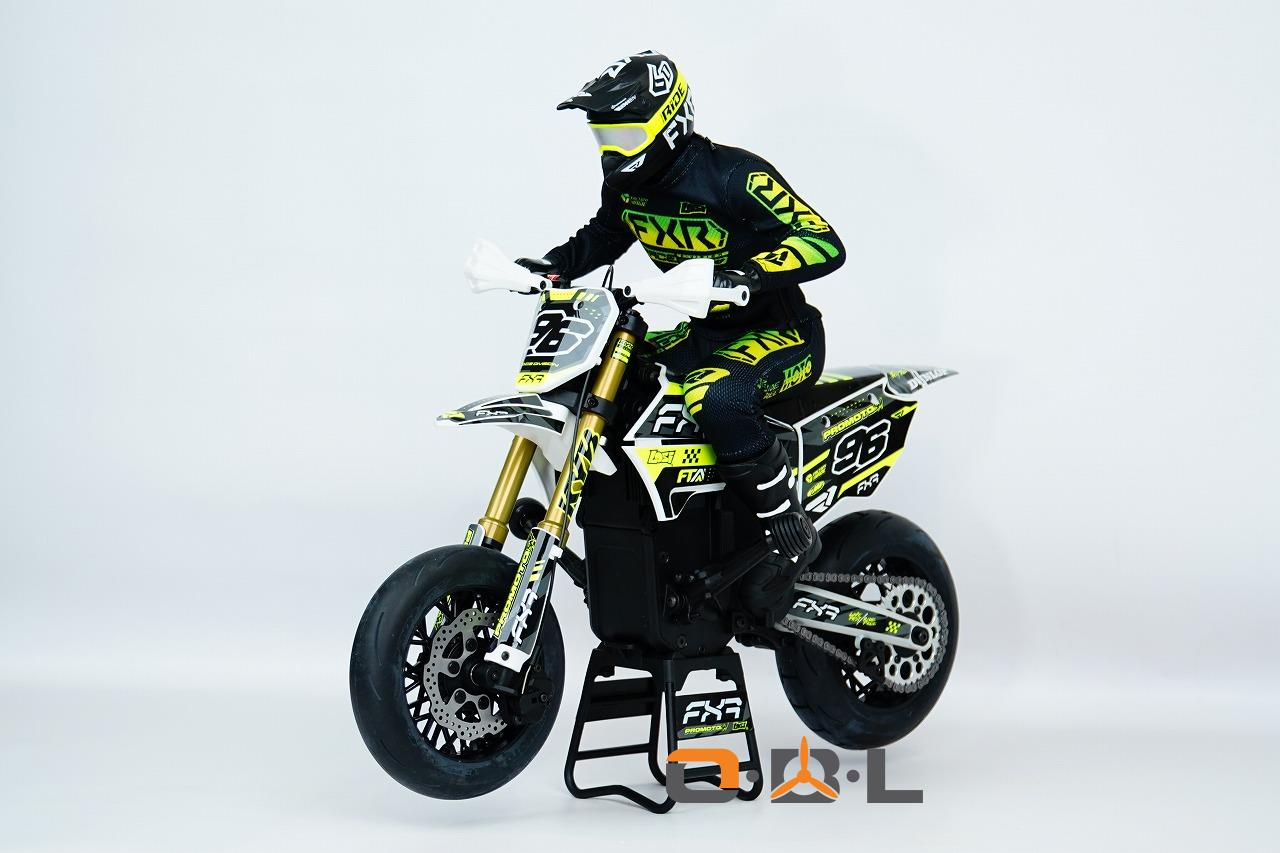 �ڼ���о��ʡ�Horizon Hobby �ץ����SM FXR��1/4 Promoto-SM FXR Supermoto Motorcycle RTR Basic, White��LOS-2272�����
