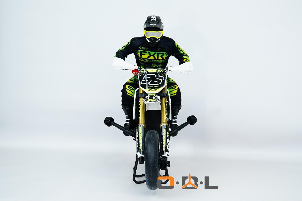 �ڼ���о��ʡ�Horizon Hobby �ץ����SM FXR��1/4 Promoto-SM FXR Supermoto Motorcycle RTR Basic, White��LOS-2272�����