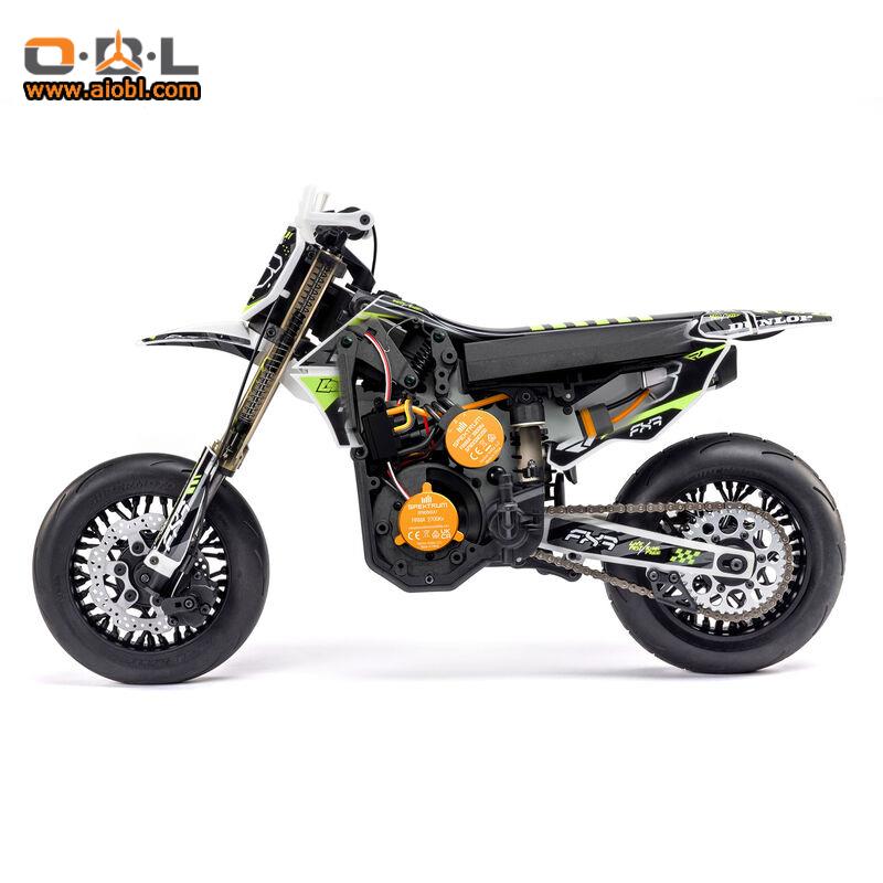 �ڼ���о��ʡ�Horizon Hobby �ץ����SM FXR��1/4 Promoto-SM FXR Supermoto Motorcycle RTR Basic, White��LOS-2272�����