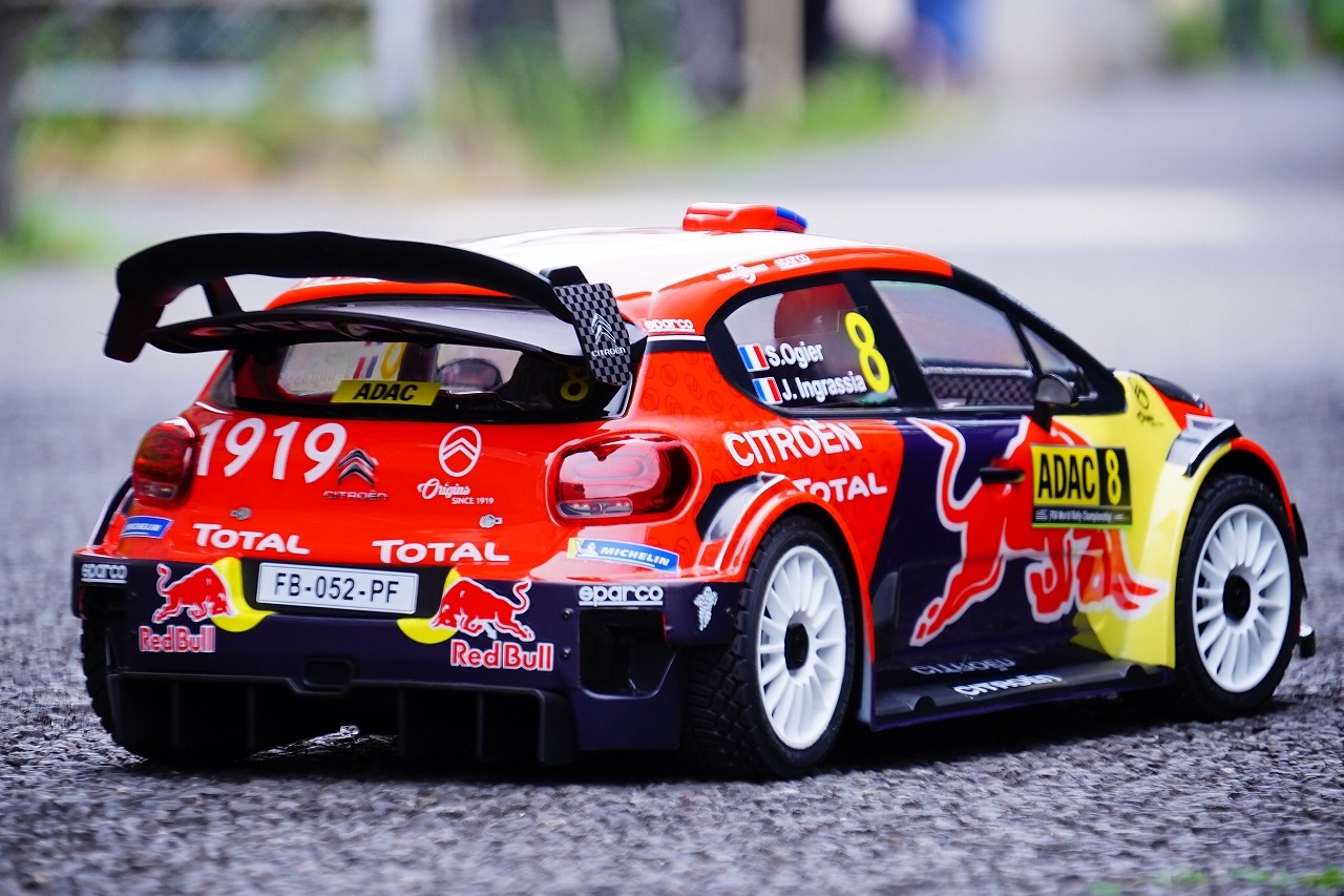 �ڼ���о��ʡۣ�S���͡�TRACTION HOBBY���ȥ饯�����ۥӡ�����Citroën C3 WRC��1/7��WRC��꡼���� ���ȥ�����C3���饸����ESC/Bluetooth�����ǽ������B�ۡڵ�Ŭ�ץ����դ�RTR��