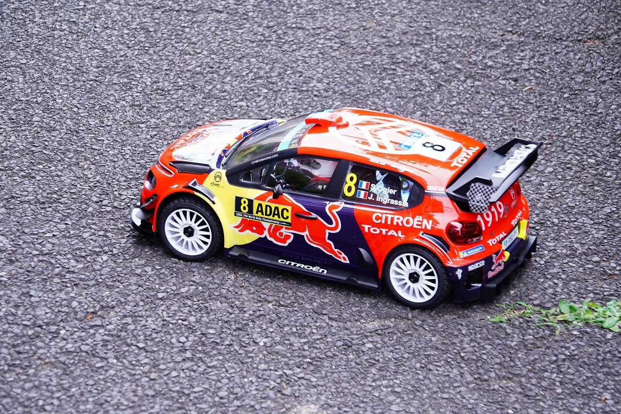 �ڼ���о��ʡۣ�S���͡�TRACTION HOBBY���ȥ饯�����ۥӡ�����Citroën C3 WRC��1/7��WRC��꡼���� ���ȥ�����C3���饸����ESC/Bluetooth�����ǽ������B�ۡڵ�Ŭ�ץ����դ�RTR��