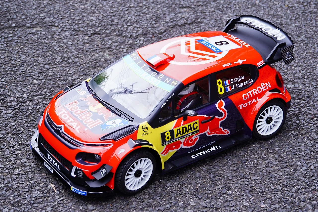 �ڼ���о��ʡۣ�S���͡�TRACTION HOBBY���ȥ饯�����ۥӡ�����Citroën C3 WRC��1/7��WRC��꡼���� ���ȥ�����C3���饸����ESC/Bluetooth�����ǽ������B�ۡڵ�Ŭ�ץ����դ�RTR��