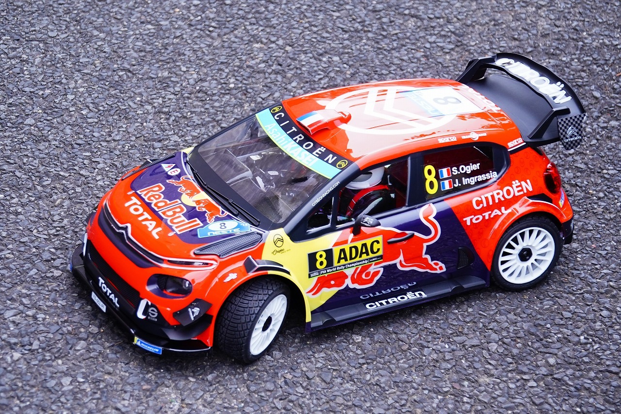 �ڼ���о��ʡۣ�S���͡�TRACTION HOBBY���ȥ饯�����ۥӡ�����Citroën C3 WRC��1/7��WRC��꡼���� ���ȥ�����C3���饸����ESC/Bluetooth�����ǽ������B�ۡڵ�Ŭ�ץ����դ�RTR��