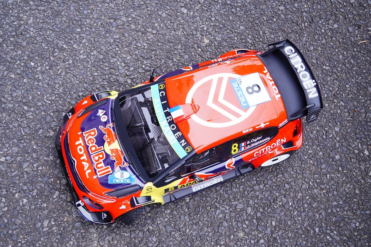 �ڼ���о��ʡۣ�S���͡�TRACTION HOBBY���ȥ饯�����ۥӡ�����Citroën C3 WRC��1/7��WRC��꡼���� ���ȥ�����C3���饸����ESC/Bluetooth�����ǽ������B�ۡڵ�Ŭ�ץ����դ�RTR��