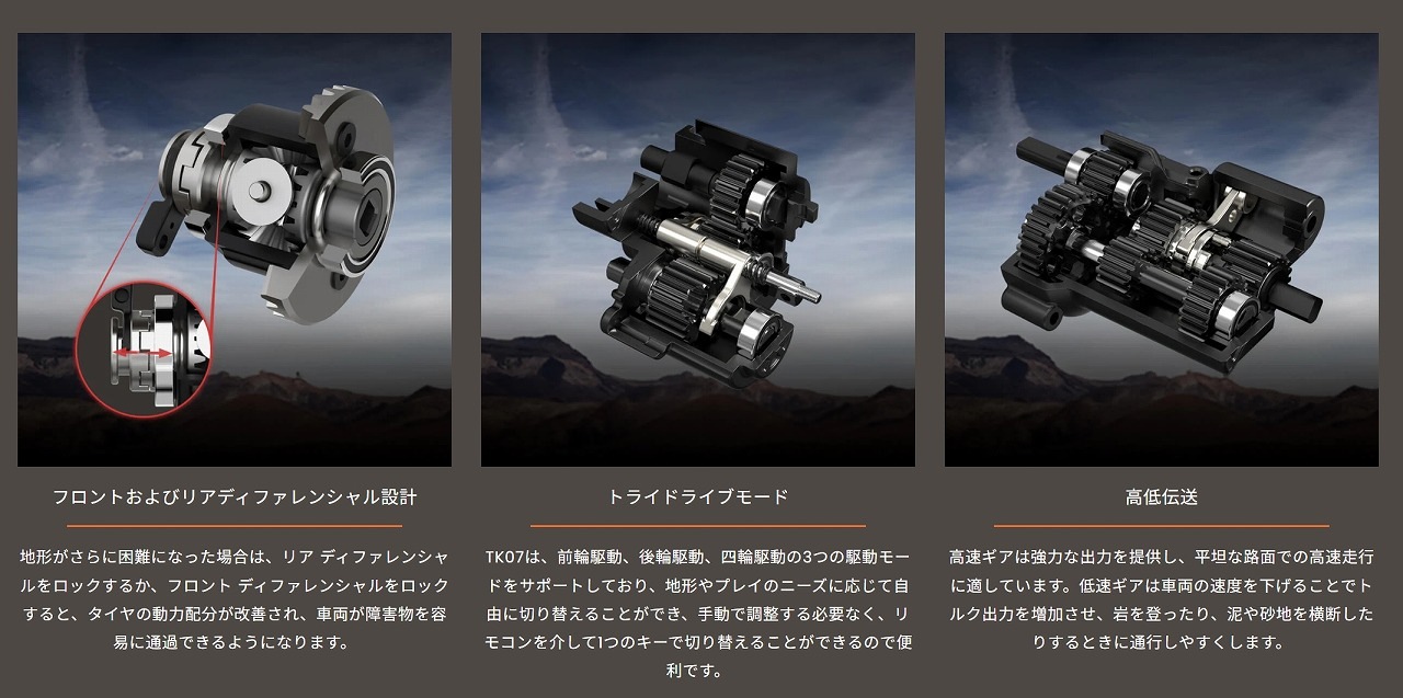 �ڼ���о��ʡ�Rlaarlo RC 1/7 Scale 4WD Brushless RC Crawler TK-07�ڥ֥饷�쥹�⡼�����С������ۡڵ�Ŭǧ��ץ��ܡ����֡�TK07G-BS