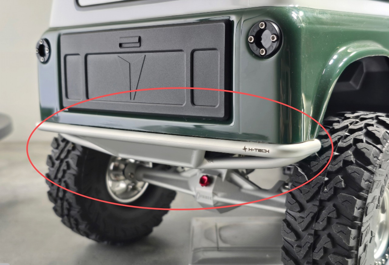 �ں߸�¨Ǽ��H-TECH CNC Aluminium Rear Bumper for Vanquish VS4-10 Origin����������ꥢ�Х�ѡ� (For VPS09026A / VPS09026B )