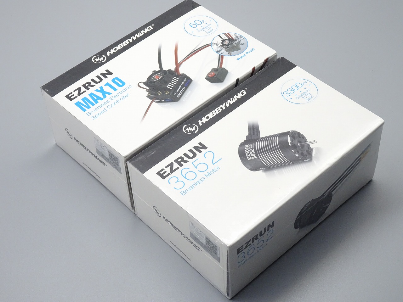 HOBBYWING ホビーウイング EZRUN Brushless Motor 3652 3300KV+MAX10