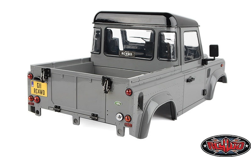 �ں߸�¨Ǽ�ۡڥץ��ܵ�Ŭǧ��Ѥߡ�RC4WD Gelande II RTR W/ 2015 Land Rover Defender D90 Body Set (Grey)�������� II RTR 2015 ���ɥ����С� �ǥ��ե������ D90 �ܥǥ����å��դ� (���졼)���֡�Z-RTR0065