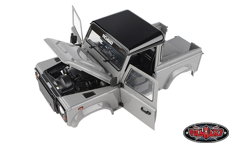 �ں߸�¨Ǽ�ۡڥץ��ܵ�Ŭǧ��Ѥߡ�RC4WD Gelande II RTR W/ 2015 Land Rover Defender D90 Body Set (Grey)�������� II RTR 2015 ���ɥ����С� �ǥ��ե������ D90 �ܥǥ����å��դ� (���졼)���֡�Z-RTR0065