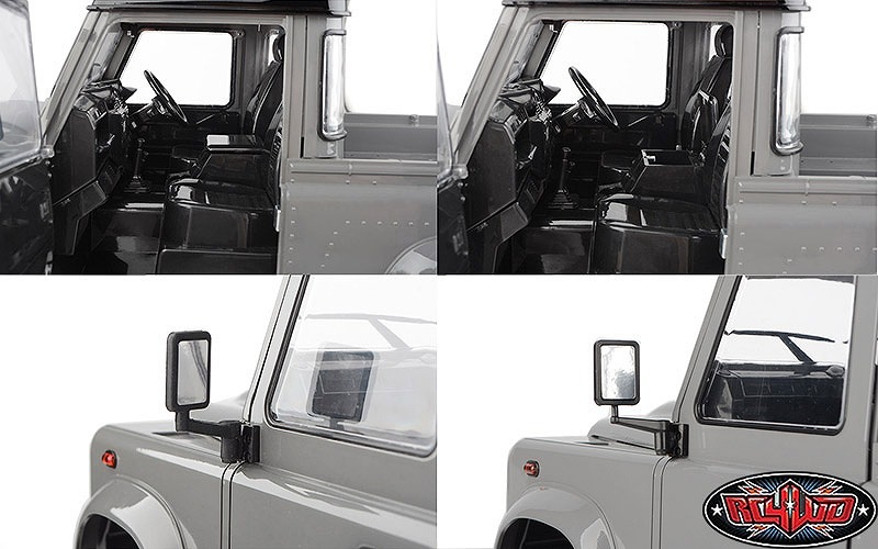 �ں߸�¨Ǽ�ۡڥץ��ܵ�Ŭǧ��Ѥߡ�RC4WD Gelande II RTR W/ 2015 Land Rover Defender D90 Body Set (Grey)�������� II RTR 2015 ���ɥ����С� �ǥ��ե������ D90 �ܥǥ����å��դ� (���졼)���֡�Z-RTR0065