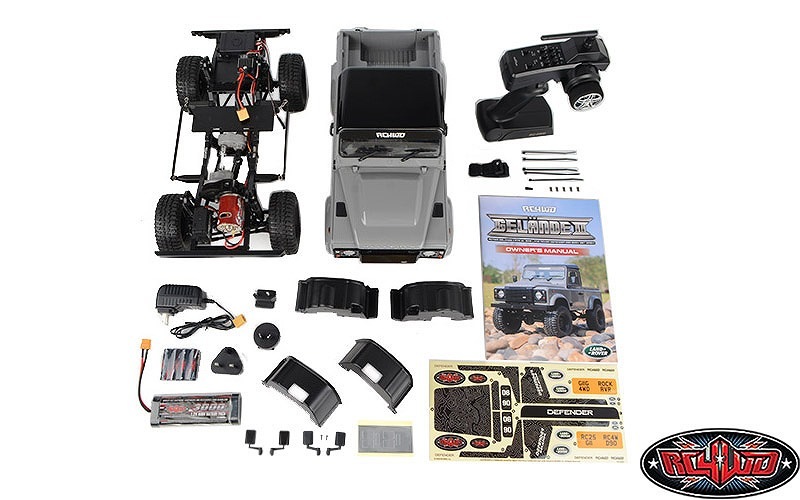 �ں߸�¨Ǽ�ۡڥץ��ܵ�Ŭǧ��Ѥߡ�RC4WD Gelande II RTR W/ 2015 Land Rover Defender D90 Body Set (Grey)�������� II RTR 2015 ���ɥ����С� �ǥ��ե������ D90 �ܥǥ����å��դ� (���졼)���֡�Z-RTR0065