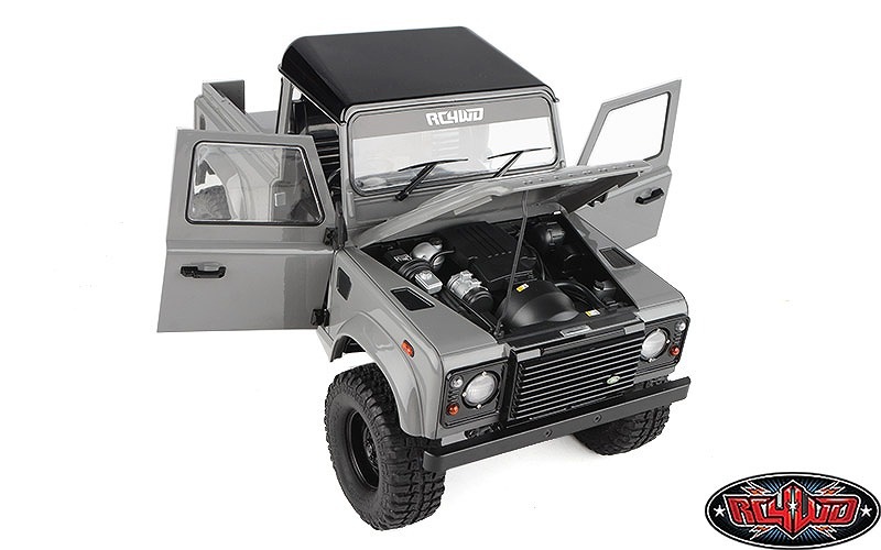 �ں߸�¨Ǽ�ۡڥץ��ܵ�Ŭǧ��Ѥߡ�RC4WD Gelande II RTR W/ 2015 Land Rover Defender D90 Body Set (Grey)�������� II RTR 2015 ���ɥ����С� �ǥ��ե������ D90 �ܥǥ����å��դ� (���졼)���֡�Z-RTR0065