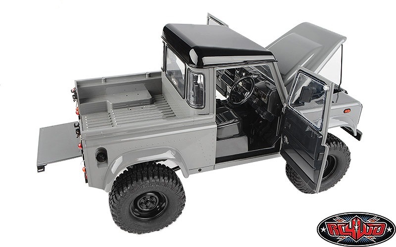 �ں߸�¨Ǽ�ۡڥץ��ܵ�Ŭǧ��Ѥߡ�RC4WD Gelande II RTR W/ 2015 Land Rover Defender D90 Body Set (Grey)�������� II RTR 2015 ���ɥ����С� �ǥ��ե������ D90 �ܥǥ����å��դ� (���졼)���֡�Z-RTR0065