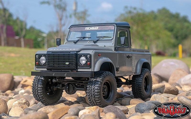 �ں߸�¨Ǽ�ۡڥץ��ܵ�Ŭǧ��Ѥߡ�RC4WD Gelande II RTR W/ 2015 Land Rover Defender D90 Body Set (Grey)�������� II RTR 2015 ���ɥ����С� �ǥ��ե������ D90 �ܥǥ����å��դ� (���졼)���֡�Z-RTR0065