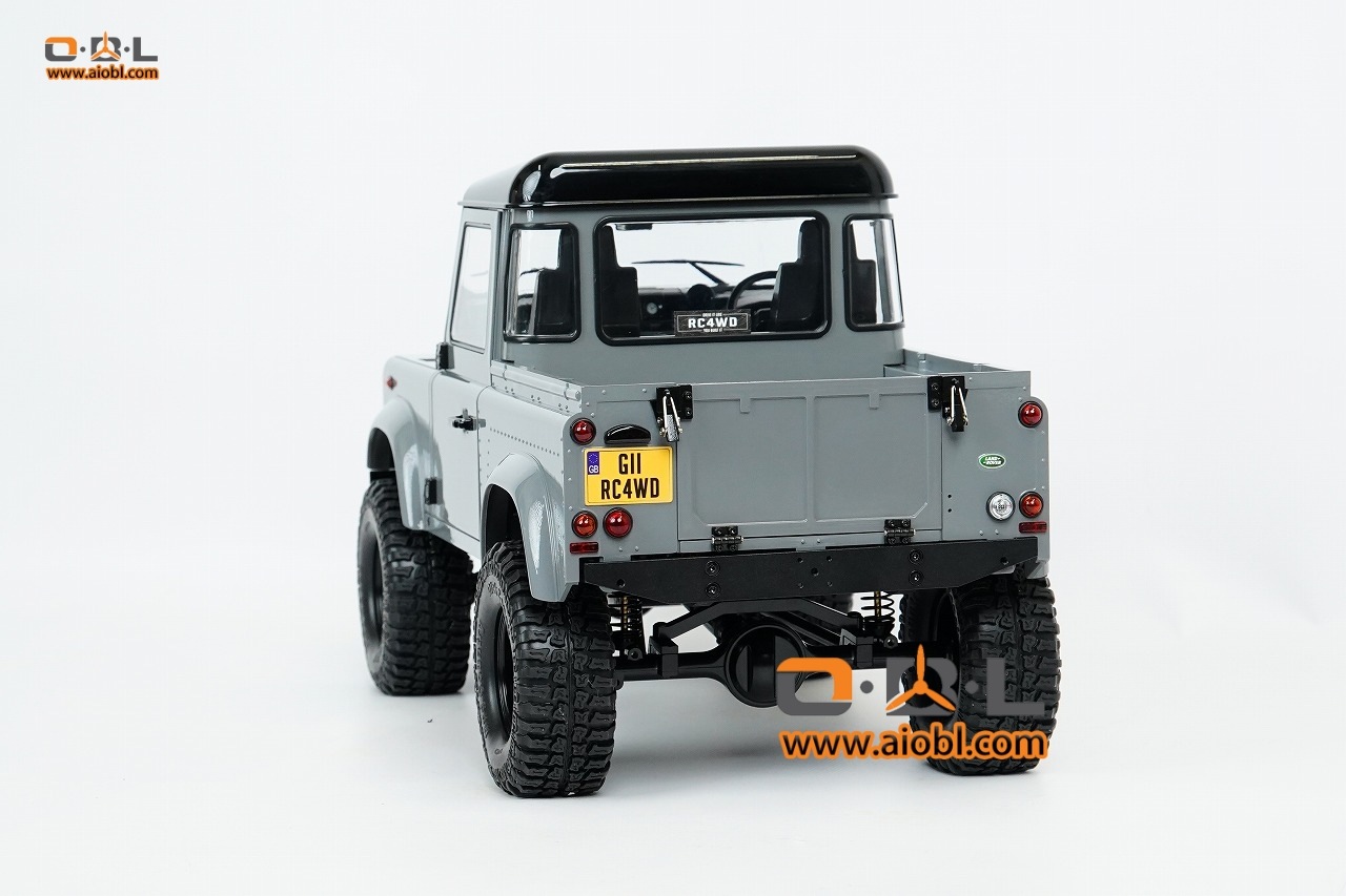 �ں߸�¨Ǽ�ۡڥץ��ܵ�Ŭǧ��Ѥߡ�RC4WD Gelande II RTR W/ 2015 Land Rover Defender D90 Body Set (Grey)�������� II RTR 2015 ���ɥ����С� �ǥ��ե������ D90 �ܥǥ����å��դ� (���졼)���֡�Z-RTR0065