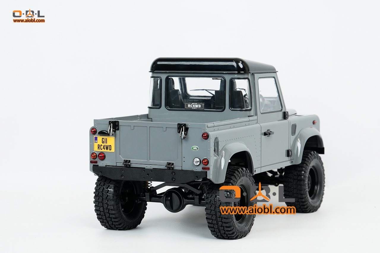 �ں߸�¨Ǽ�ۡڥץ��ܵ�Ŭǧ��Ѥߡ�RC4WD Gelande II RTR W/ 2015 Land Rover Defender D90 Body Set (Grey)�������� II RTR 2015 ���ɥ����С� �ǥ��ե������ D90 �ܥǥ����å��դ� (���졼)���֡�Z-RTR0065
